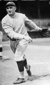 Yankees P Carl Mays